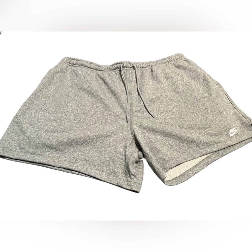 Nike Heather Gray Elastic Shorts